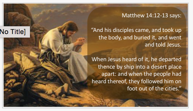 Matthew 14 PowerPoint